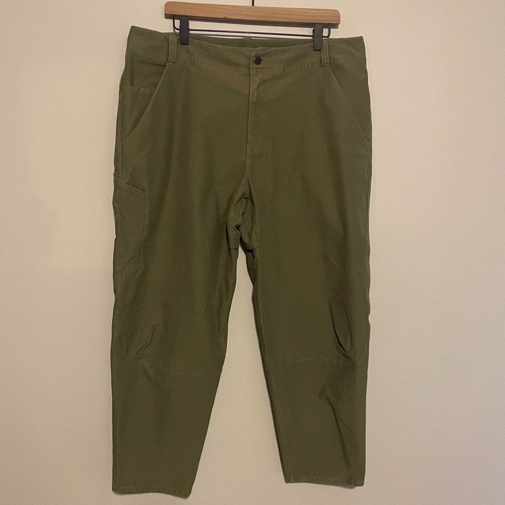 Lululemon Utilitech‎ Carpenter pants olive green 36 gorpcore active athletic